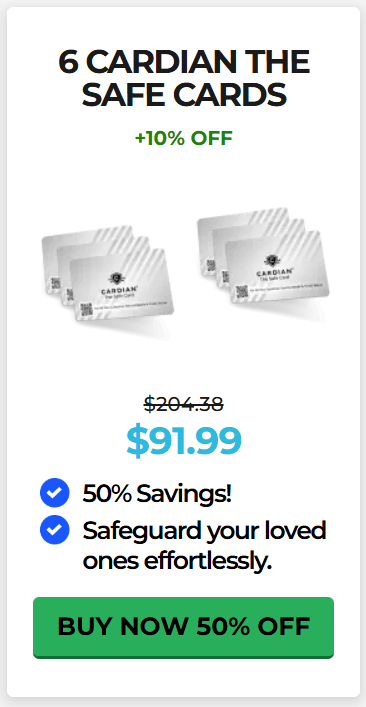 Cardian the Safecard 13